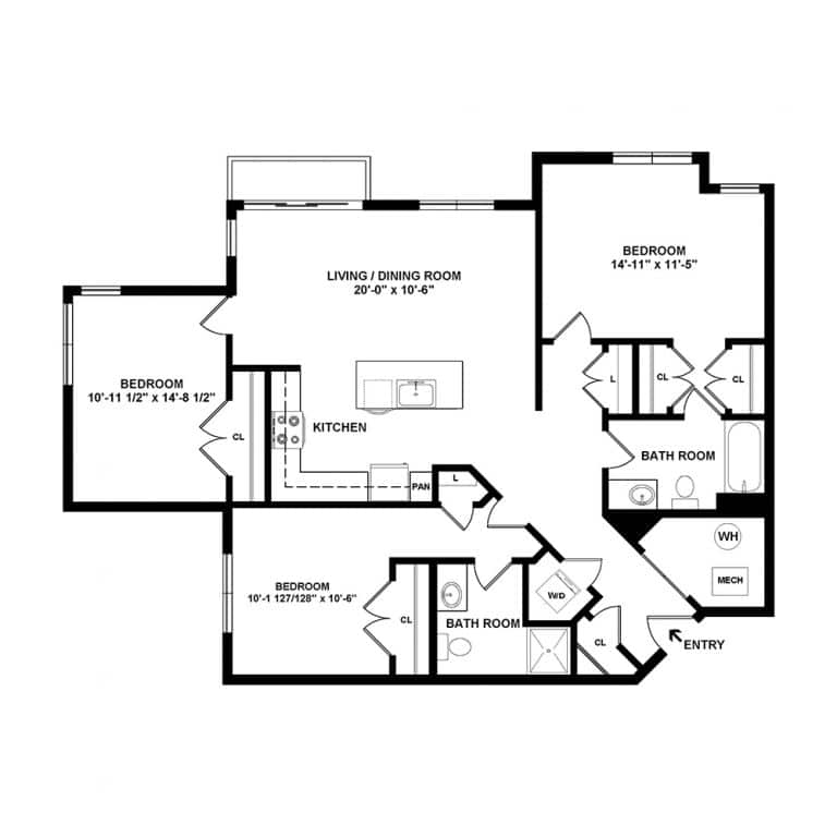 Family Apartments in Bel Air, MD Homes at Fountain Green Homes at