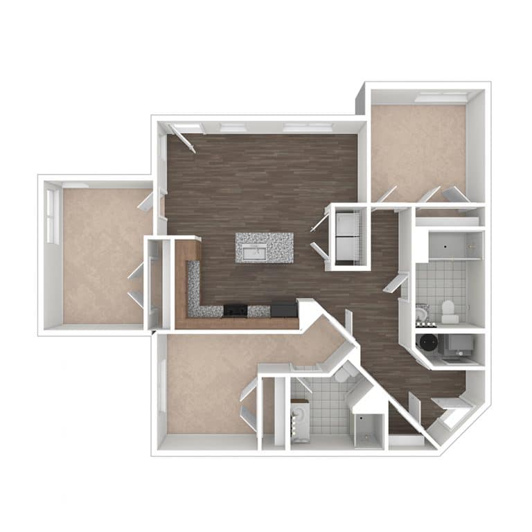 Family Apartments in Bel Air, MD Homes at Fountain Green Homes at